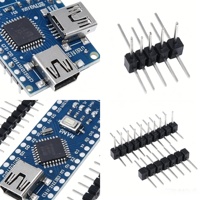Versión Mejorada de la Placa Controladora de Microcontrolador Soldada V30 ATMEGA328P CH340, Bloques Electrónicos para Proyectos DIY y Libros de Texto para Makers