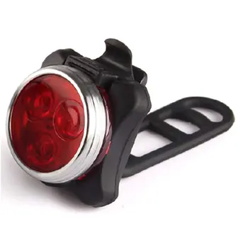 Custom Super Bright Bicycle Safety Taillight Combinations USB Rechargeable LED Bike Light Set