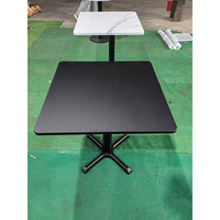 Table à manger moderne pour hôtel et restaurant en plein air Mobilier d'extérieur pour le jardin Table à manger pour l'extérieur