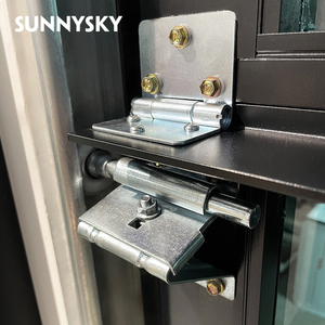 <span class=keywords><strong>Porte</strong></span> <span class=keywords><strong>de</strong></span> <span class=keywords><strong>garage</strong></span> royale moderne en aluminium étanche avec surface finie pour chambre confort pour application <span class=keywords><strong>de</strong></span> villa au <span class=keywords><strong>meilleur</strong></span> prix - Product Image 5