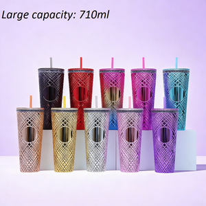 Vaso de Plástico de 710 ml con Pajita - Product Image 2