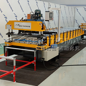 아연 도금 지붕 타일 상자 프로파일 루핑 시트 롤 성형 기계 - Product Image 1