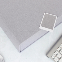 Scatola Rigida con Copertina in Lino per Album Fotografico Integrato a Conchiglia, Personalizzabile in Dimensioni, Colore e Design, con Raccoglitore a Fogli Mobili - Vendita all'Ingrosso