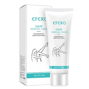 EFERO crema depilatoria Unisex crema depilatoria indolore rimuove la depilazione per la cura del corpo dei capelli delle gambe delle ascelle