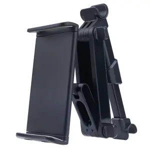 用于iPhone的汽车折叠手机支架iPad支架平板汽车支架座椅后头枕安装支架