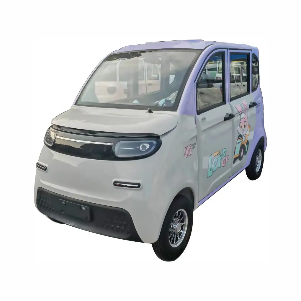 New energy electric car made in china for family popular mini electric car automobile