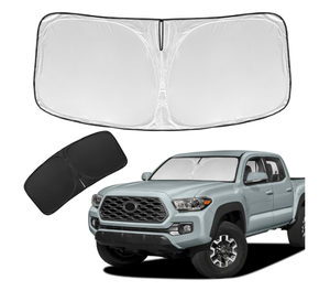 <span class=keywords><strong>Pare</strong></span>-soleil pour <span class=keywords><strong>pare</strong></span>-<span class=keywords><strong>brise</strong></span> compatible avec Toyota Tacoma 2016-2026, <span class=keywords><strong>pare</strong></span>-soleil pour fenêtre avant, réflecteur de rayons UV - Product Image 1