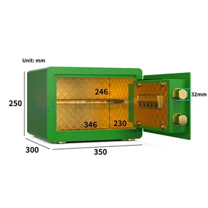 Metal Electronic Mini Digital Lock Home Safe Box Secret safe Locker Small Security safe Room Hidden In Wall
