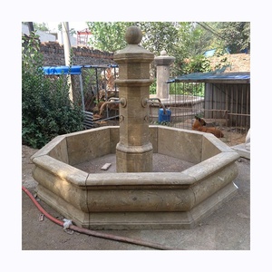 Décoration de jardin moderne Grande <span class=keywords><strong>fontaine</strong></span> <span class=keywords><strong>en</strong></span> <span class=keywords><strong>pierre</strong></span> de fonte de marbre de style français Prix extérieurs à vendre - Product Image 4
