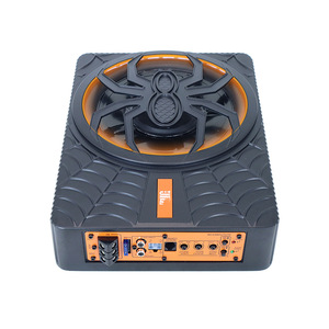 ซับวูฟเฟอร์แอคทีฟขนาด 10 นิ้ว รุ่น Spider พร้อมไฟ 12V โมโน อะลูมิเนียม สำหรับรถยนต์ - Product Image 1