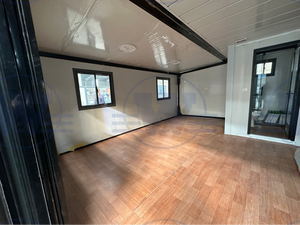 Maison en conteneur extensible préfabriquée en acier et panneau sandwich Maison modulaire pour la reconstruction après sinistre pour bureau à domicile - Product Image 5