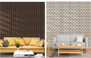 Hiện đại chất lượng cao sợi polyester trang trí đá phiến tường Gỗ Acoustic tường Bảng điều khiển - Product Image 6