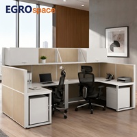 Solution de mobilier commercial EGROspace : cloison insonorisée, séparateur de pièce, poste de travail de bureau, cabine