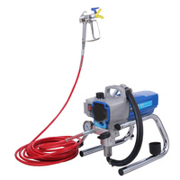 Pistolet de pulvérisation électrique professionnel haute tension sans air pour peinture au latex domestique DIY, 3000 PSI, capacité de la cuve 2 L
