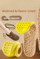 Semelles intérieures en polaire d'agneau chaudes pour l'hiver, pour chaussures Birkenstock, absorbant la transpiration, désodorisantes, respirantes, confort toute la journée