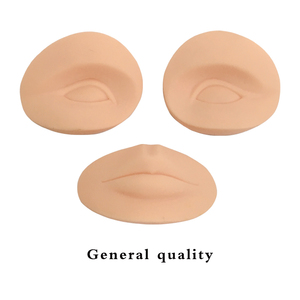 BL Peau d'entraînement jetable en silicone 3D pour tatouage, microblading, maquillage permanent et cosmétique, pour sourcils, eye-liner et lèvres, destinée aux étudiants - Product Image 2