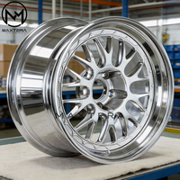 Rines de Aleación Maxtera Forjados Estilo E88 Personalizados para Autos de Pasajeros Porsche 911, BMW M3 M4, Mustang, Corvette, Camaro, Audi RS GT-R