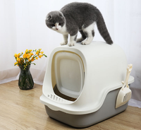 En gros Pas Cher Fabriqué en Chine Chat Litière Plateau De Toilette Pour Animaux de compagnie