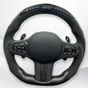 Volante de fibra de carbono personalizado para BMW M Sport G30 G20 G21 G11 G12 G14 G15 G16 X3 X4 <span class=keywords><strong>X5</strong></span> X7 volante de coche - Product Image 1