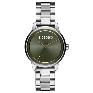 Fabricant de montres-bracelets, montres classiques en acier inoxydable à quartz pour femmes, logo personnalisé, nouveau design, montres minimalistes pour femmes - Product Image 1