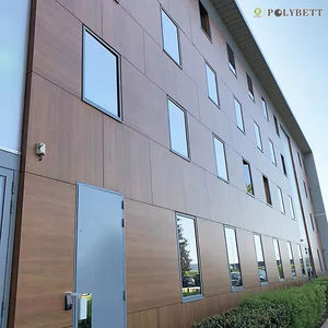 Proveedor 10mm 12mm grano de madera Exterior Formica Hpl paneles de revestimiento de paredes <span class=keywords><strong>fachada</strong></span> para Hospital - Product Image 1