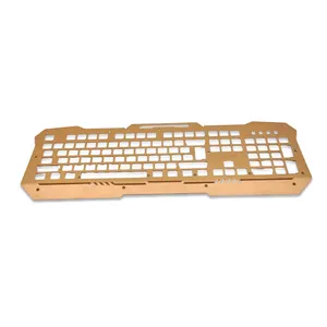 OEM China Factory Cnc Machining Keyboard Shell Stainless Steel Aluminum Cnc Parts components metal keyboard