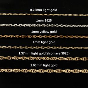 אופנה <span class=keywords><strong>14K</strong></span> גולדפילד חבל שרשרת בתפזורת מכירה לוהטת עבור אישה תכשיטי ביצוע - Product Image 3