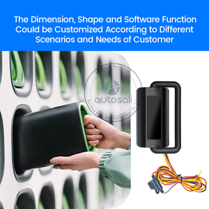 Auto-Sali VB09 Battery Handler avec GPS Tracker pour le système de gestion de la batterie Détecter la santé Statue Live Tracking Can Data IP67 - Product Image 3