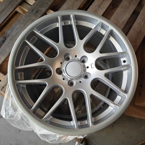 Nouvelles jantes AVT E46 M3 CSL E36 E38 E39 F10 F30 5x120 <span class=keywords><strong>18</strong></span> pouces en alliage d'aluminium moulé finition noire multi-rayons - Product Image 5