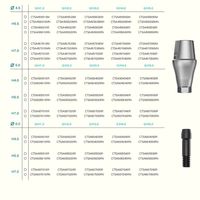 Conexión Cónica Interna de Dos Piezas CT/CTV para Abutment Recto 11 °   Cono Morse Hexagonal Interno Ti-6Al-4V ELI Compatible con Osstem