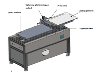 Machine de laminage sous vide semi-automatique personnalisée en usine pour film d'étiquettes – Équipement de laminage neuf