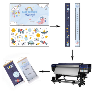Lienzo decoración de pared madera peso altura Tabla de medición inglés aprendizaje juguetes para bebé niña chico regalo de cumpleaños - Product Image 2