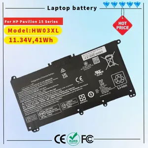 Batterie d'ordinateur <span class=keywords><strong>portable</strong></span> Hw03XL pour HP Pavilion 15-Eg, 15-Eh, 17-Cn, 17-Cp, 17s-Cu, Hw03XL, 11.34V 3440mAh/41.04mAh - Product Image 2