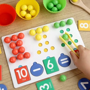 Children's Puzzle <strong>Math</strong> Toys Arithmetic Operation Pairing Enlightenment <strong>Game</strong> - Product Image 4