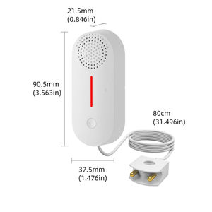 Détecteur de fuite d'eau WiFi TY-WI-12, capteur de fuite d'eau, alarme sonore et lumineuse intelligente pour la surveillance du niveau d'eau faible - Product Image 6
