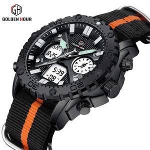 Reloj Deportivo GOLDEN HOUR 122 para Hombre, con Fecha Automática, Reloj de Pulsera - Product Image 3