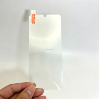 Protection d'écran en verre trempé HD transparent moyen en aluminium, lot de 10 avec kit d'installation complet pour tous les téléphones mobiles