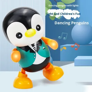 Penguin <strong>Doll</strong> Electric <strong>Swing</strong> with Colorful Light &amp; Music Cute Cartoon Dancing Toy for Children Made Durable Plastic - Product Image 6