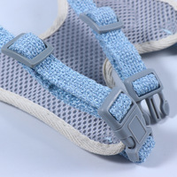 Harnais rétractable personnalisé pour chat et petit chien, motif ours mignon, anti-explosion, avec laisse de promenade