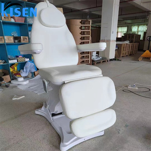 Kisen <b>Lash</b> Chair 4 Motors High Quality Comfortable Customized Leather Color Facial Spa European Style Beauty <b>Bed</b> - Product Image 2