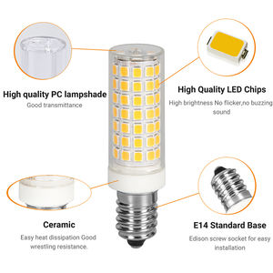 CE/RHOS/ERP קטן מיני אור Led מנורת הנורה 3.5 4 4.5 4.8 6 7 ואט E14 Led תאורת הנורה - Product Image 2