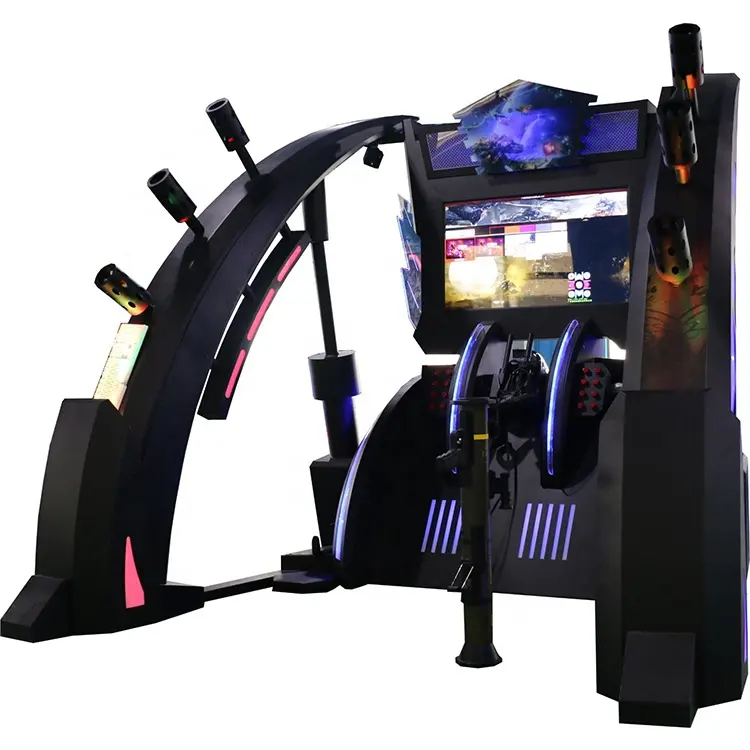 Sala giochi attrezzature per il divertimento sistema di simulazione militare in stile classico di vendita caldo campo di battaglia uccidere attrezzature VR in vendita