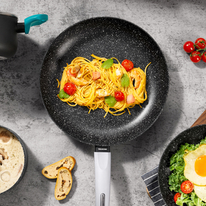 Ensemble <span class=keywords><strong>de</strong></span> casseroles et poêles <span class=keywords><strong>de</strong></span> <span class=keywords><strong>cuisine</strong></span> en aluminium 6 pièces au design moderne, antiadhésif, durable, compatible lave-vaisselle - Product Image 3