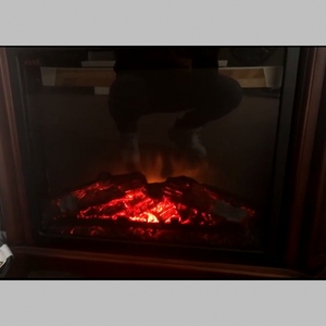 Mini <span class=keywords><strong>chimenea</strong></span> eléctrica de 18 pulgadas con control remoto, Envío Gratis - Product Image 4