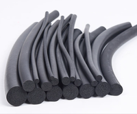 Bande de caoutchouc mousse EPDM anti-collision personnalisée en usine pour portes, meubles, bâtiments - Noir, découpe haute résistance aux intempéries