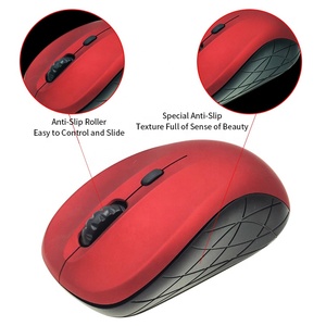 Pc Chuột Máy Tính Quang Học Không Dây Văn Phòng 2.4G Nhỏ Ultra-Slim Chuột Ergonomic <span class=keywords><strong>Usb</strong></span> Điều Khiển Chuột - Product Image 5