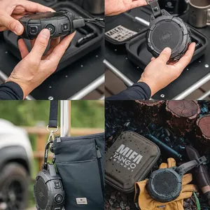 <span class=keywords><strong>Mifa</strong></span> Tango แบบพกพาสำหรับลำโพงบลูทูธ IP67กันน้ำและกันกระแทกเวลาเล่น25ชั่วโมงพร้อมเบสหนาและไฟ LED RGB - Product Image 5