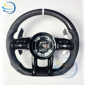 Fast Delivery for Mercedes benz <strong>Amg</strong> c Class W205 W204 C300 E Class W212 W213 W211 Heated Vibration Carbon Fiber Steering Wheel - Product Image 4