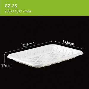 Récipient alimentaire jetable GZ-2S <span class=keywords><strong>plateau</strong></span> à viande en polypropylène rempli <span class=keywords><strong>de</strong></span> minéraux pour emballer et exposer les viandes fraîches et les fruits <span class=keywords><strong>de</strong></span> <span class=keywords><strong>mer</strong></span> - Product Image 5