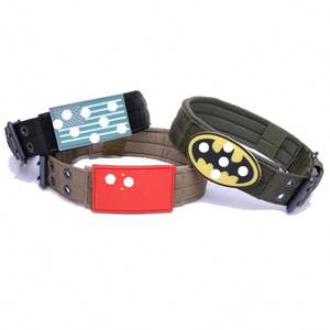 Professionele Productie Training Nylon Verstelbare Hondenhalsband Maken Benodigdheden - Product Image 5